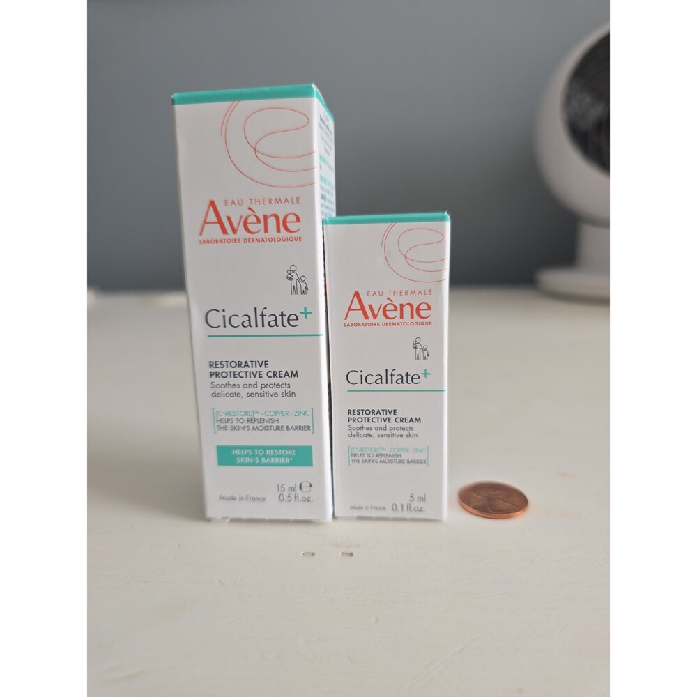 Avène Cicalfate+ Restorative Protective Cream Travel Size 2-pack NEW